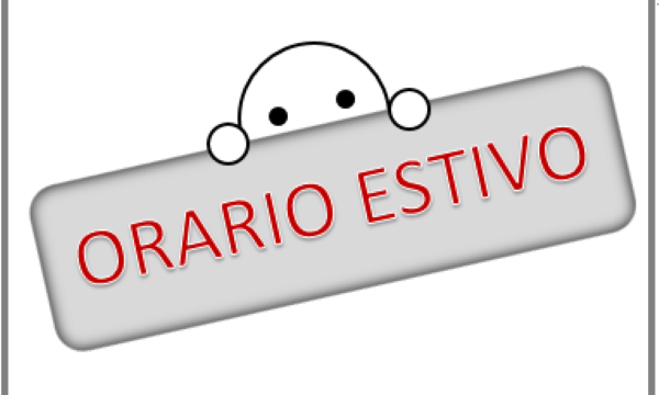 ORARIO ESTIVO