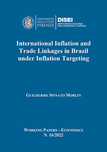 International Inflation and Trade Linkages in Brazil under Inflation Targeting (Morlin, 2022)