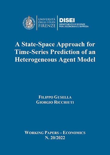 A State-Space Approach for Time-Series Prediction of an Heterogeneous Agent Model (Gusella and Ricchiuti, 2022)