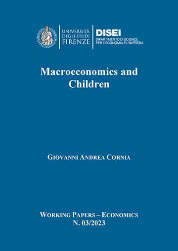 Macroeconomics and Children (Cornia, 2023)