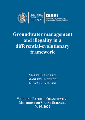 Groundwater management and illegality in a differential-evolutionary framework (Biancardi et al., 2022)